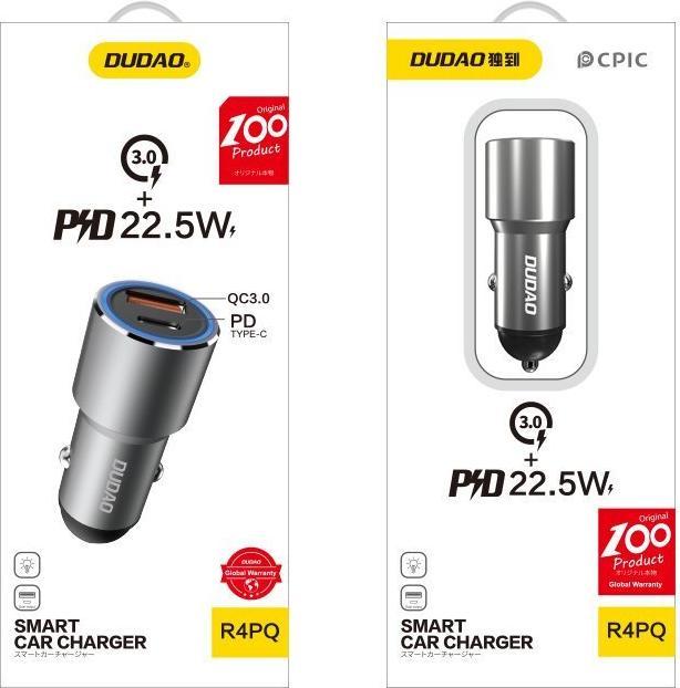 Produktbild Dudao R4PQ Car Charger 22.5W