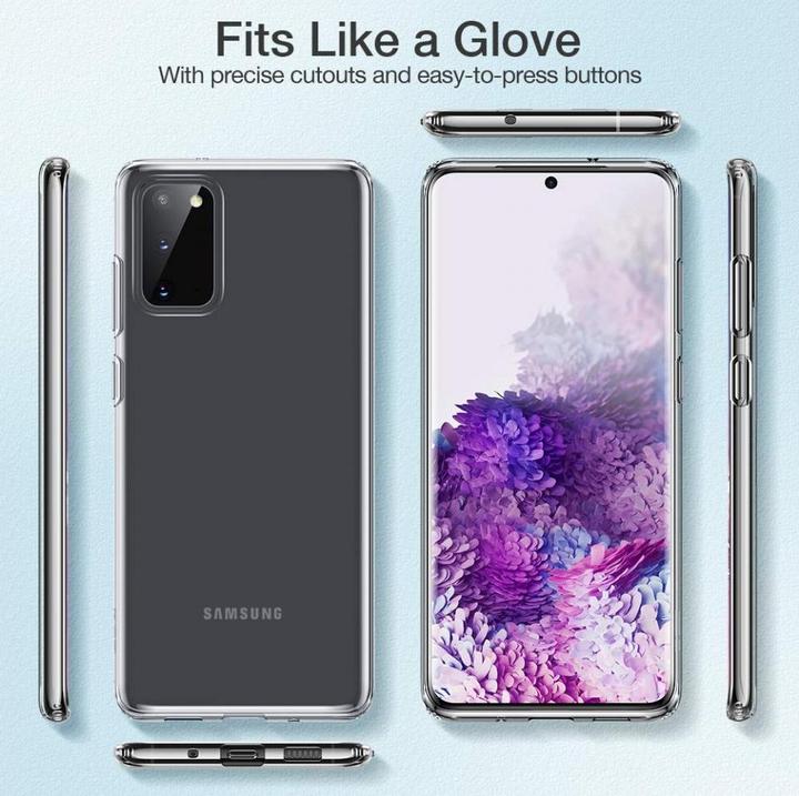 Actual product image Screenguard Samsung Galaxy S20 FE Flexible TPU Clear Case (Samsung Galaxy S20 FE)