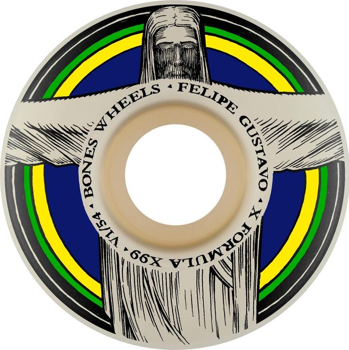 Actual product image Bones Wheels 99A XF Redeemer V1 Standard (54 mm)