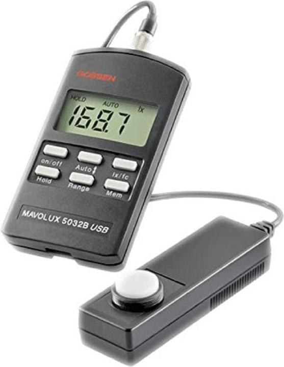 Actual product image Gossen Luxmeter MAVOLUX 5032 B USB Calibrated n