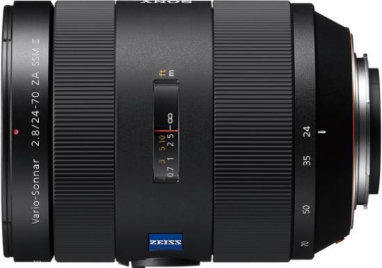 Actual product image Sony E 24-70mm f/2.8 ZA SSM II (Sony A, full size)
