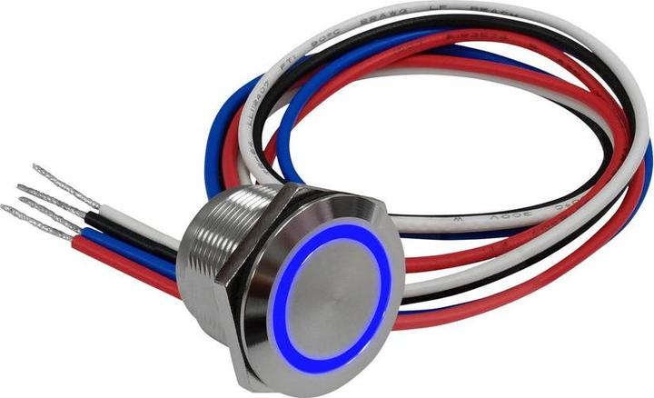 Produktbild RND Kapazitive Leuchtdruckschalter, Tastend 1.5 A 30 VDC 1 Wechsler IP68