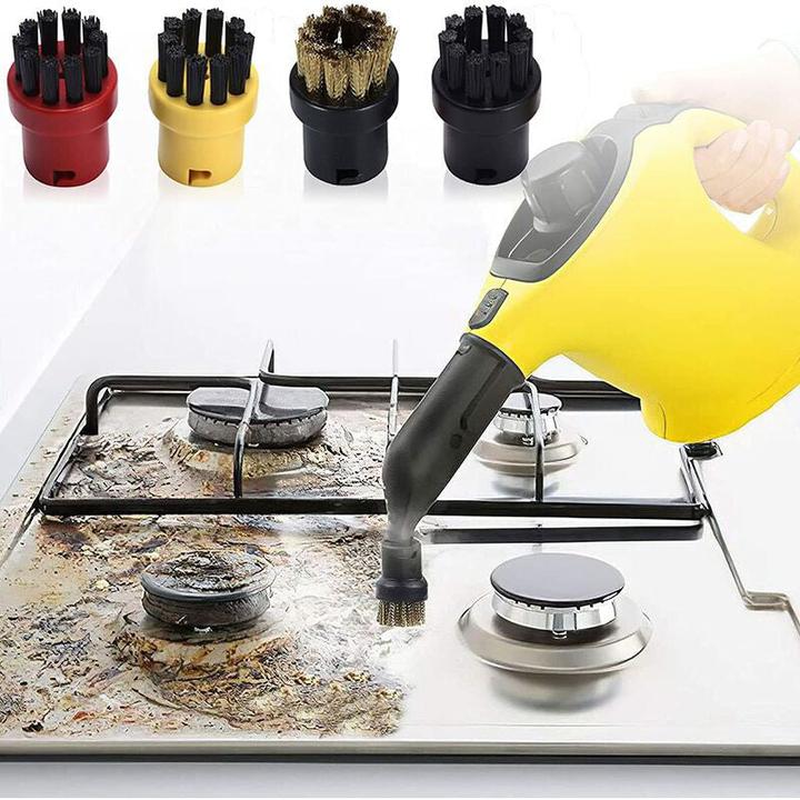 Image du produit Hermex 5-tlg. Alternatives Bürsten-Set für Kärcher Dampfreiniger SC1/SC2/SC3/SC4/SC5/SC7