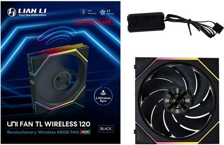 Produktbild Lian-Li UNI FAN TL Wireless Reverse Blade (120 mm, 1 x)