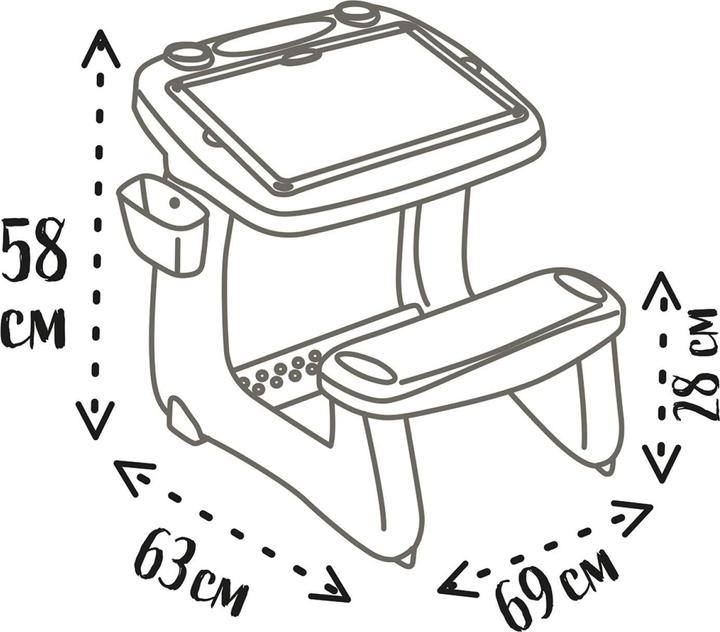 Actual product image Smoby Little Pupils Desk