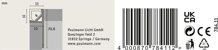 Image du produit Paulmann LumiTiles Profil Frame