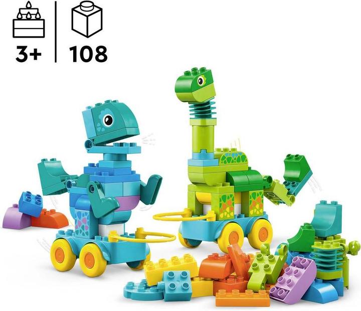 Immagine prodotto LEGO 10451 ® DUPLO® Dinos on wheels Set 3-in-1 (10451)