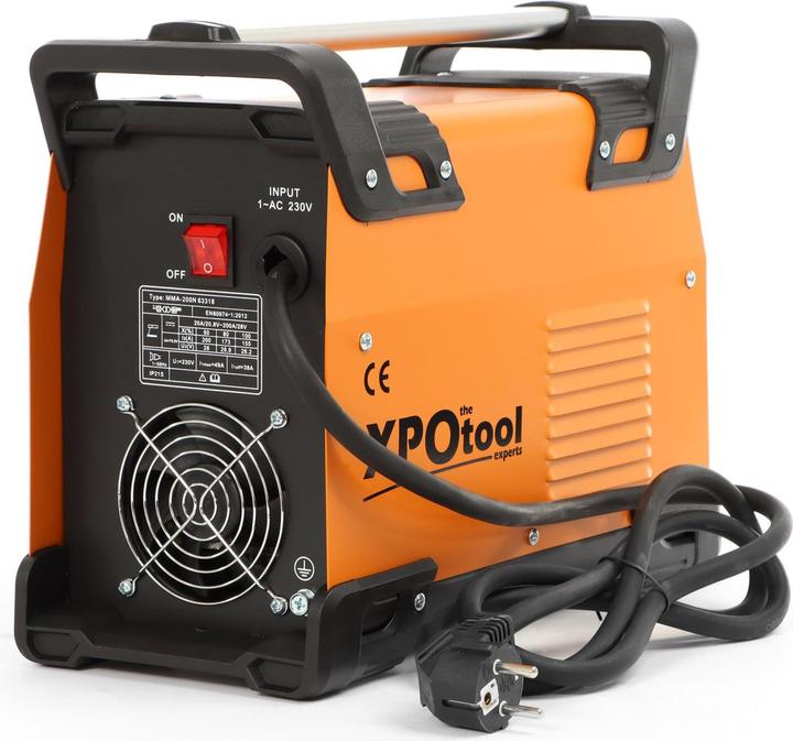Produktbild XPOtool MMA Elektrodenschweissgerät 20-200A IGBT Inverter Mini E-Hand Tragbar Arc