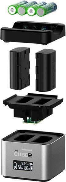 Image du produit Hähnel par Cube2 (Chargeur de batterie d'appareil photo)
