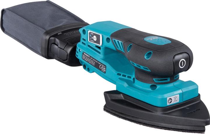 Produktbild Makita BO 006 CGZ Akku Deltaschleifer 40 V max. 100 x 150 mm 3,0 mm Hub Brushless Solo - ohne Akku (Deltaschleifer)