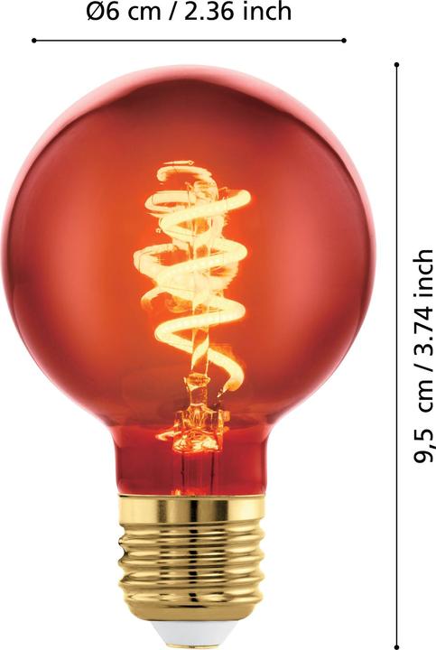 Immagine prodotto EGLO Lampadina LED E27 (E27, 4 W, 30 lm, 48 x)
