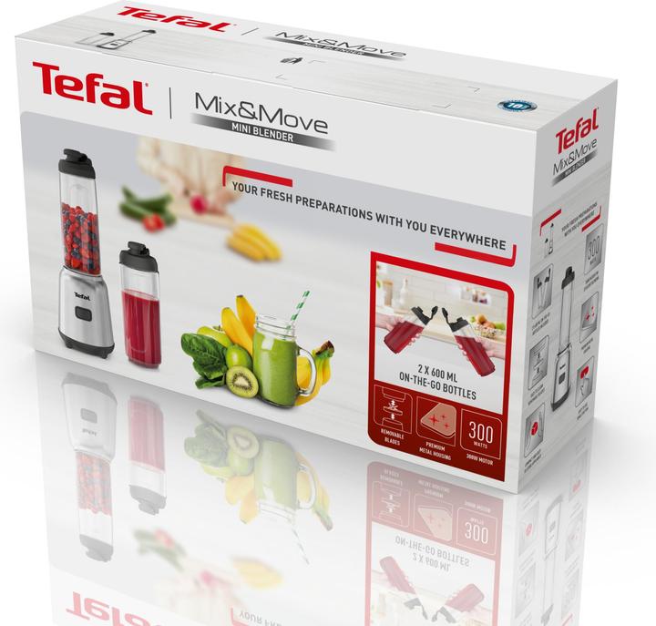 Productafbeelding Tefal BL15FD30 Mix & Move (EU-stekker, 300 W)