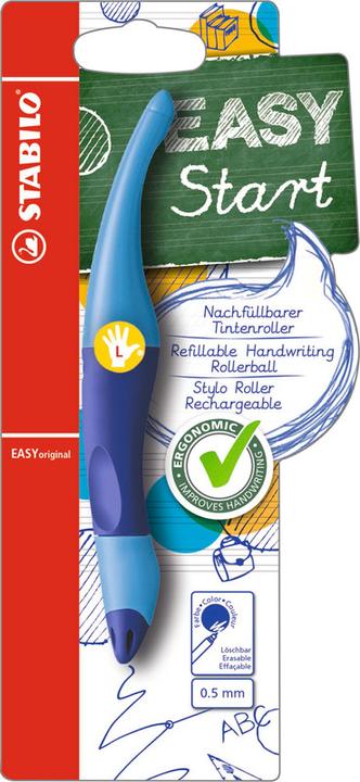 Produktbild STABILO EASYoriginal Tintenroller für Linkshänder (Hellblau, Dunkelblau, 1 x)