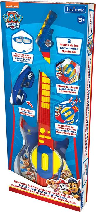 Produktbild Lexibook Paw Patrol - Electronic Lighting Guitar (K260PA) (Multilingual)
