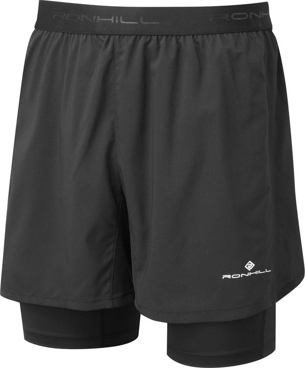 Actual product image Ronhill Mens Tech 5" Twin Shorts (S)
