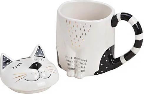 Produktbild G. Wurm Universaltasse Katze mit Deckel (300 ml, 1 x)