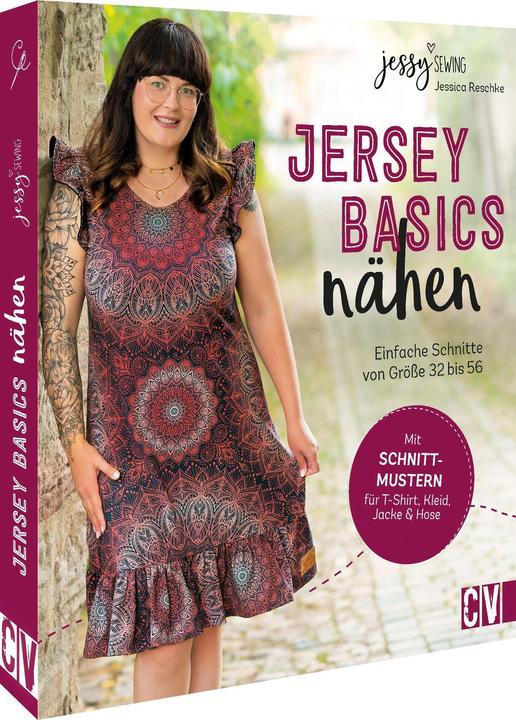 Actual product image Jersey-Basics nähen (German, Jessy Sewing, 2022)