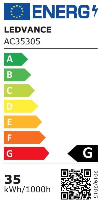 Energie-Label Osram ECO Halopin G9 (G9, 35 W, 460 lm, 1 x, G)