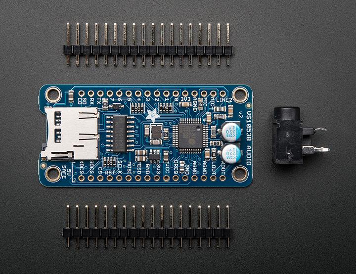 Actual product image Adafruit VS1053 Codec MicroSD Breakout (MP3/WAV/MIDI/OGG) (Various)