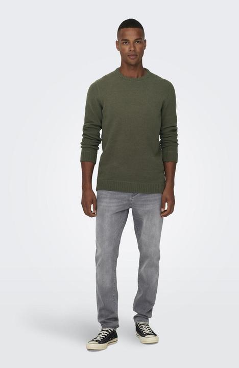Produktbild Only & Sons Einfarbiger Strickpullover (XS)