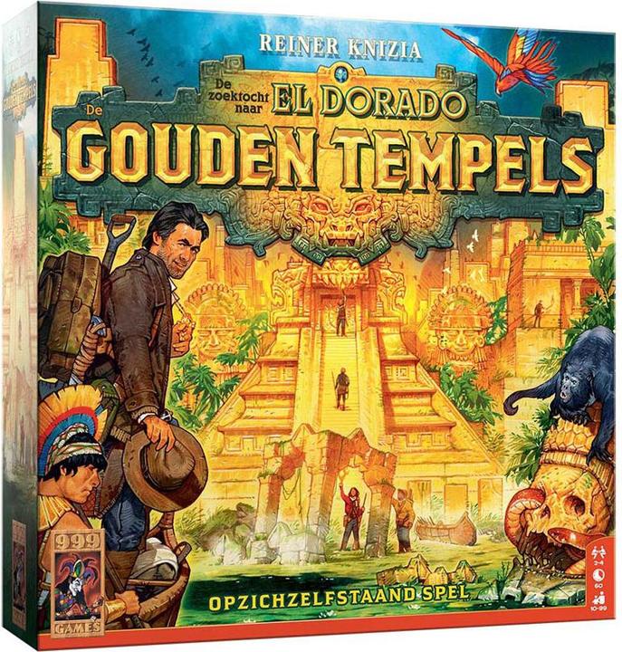 Actual product image 999Games 999 Games Die Suche nach El Dorado Die Goldenen Tempel Brettspiel (Dutch)