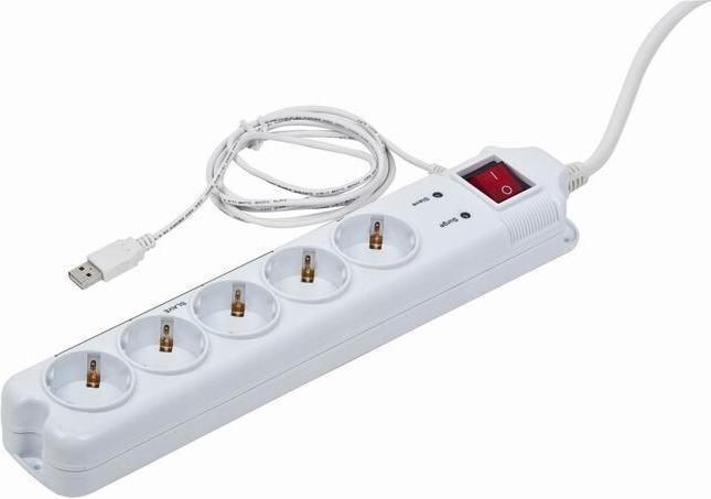 Actual product image Gembird AC/50-60Hz (5 x, 1.80 m)