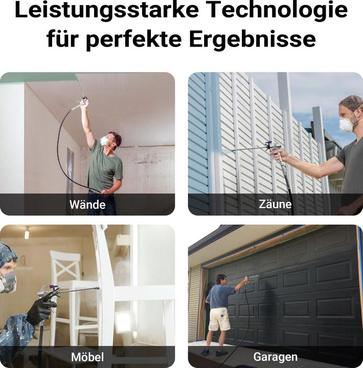 Produktbild Wiltec Hochdruck Farbsprühsystem