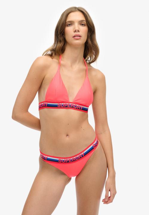 Actual product image Superdry Triangle Stripe Bikini Top (10)