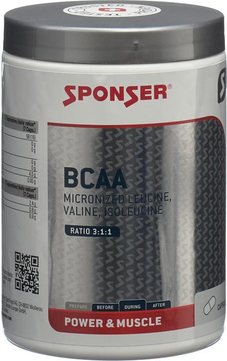 Sponser BCAA Kapsel (350 Stück, Kapseln, 248 g)