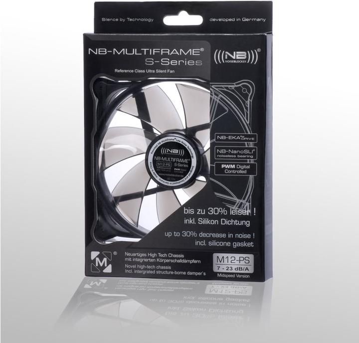 Produktbild Noiseblocker Multiframe S-Series M12-PS (120 mm, 1 x)