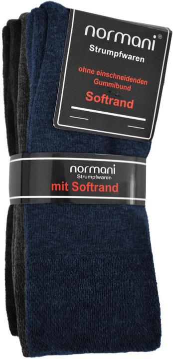Actual product image Normani 6 pairs of comfort socks with soft edge (pack of 6, 47 - 50)