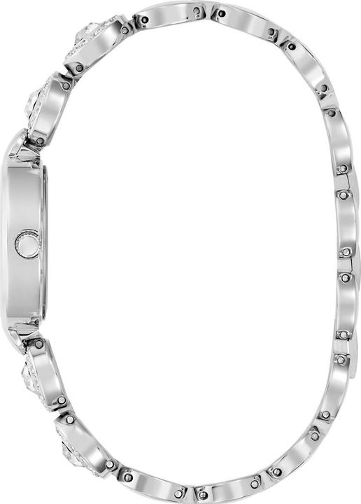 Actual product image Guess P SLV CS / SUN SLV DL / P SLV BRCT W/ CRYS W/ ADJT G LINKS Wristwatch (26 mm)