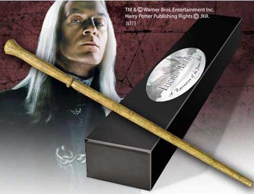 Noble Collection Harry Potter Zauberstab Lucius Malfoy (Charakter-Edition)