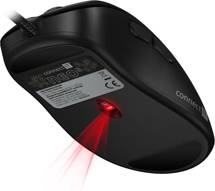 Produktbild Connectit CONNECT IT NEO 2 Gaming-Maus+SW, 7200 DPI, schwarz (Kabelgebunden)