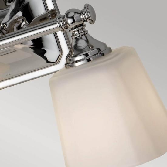 Actual product image Elstead Lighting Concord LED wall light G9 2-gang polished chrome IP44 (640 lm, G9)