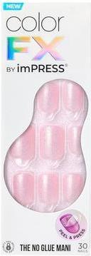 Produktbild KISS Glue-on nails ImPRESS Color FX - Pop Star 30 pcs (Light Pink)