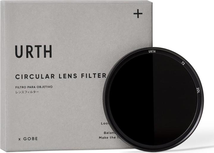 Actual product image Urth 72mm Circular Polarizing (CPL) + ND64 Lens Filter (Plus+) (Polarizing filter, 72 mm)