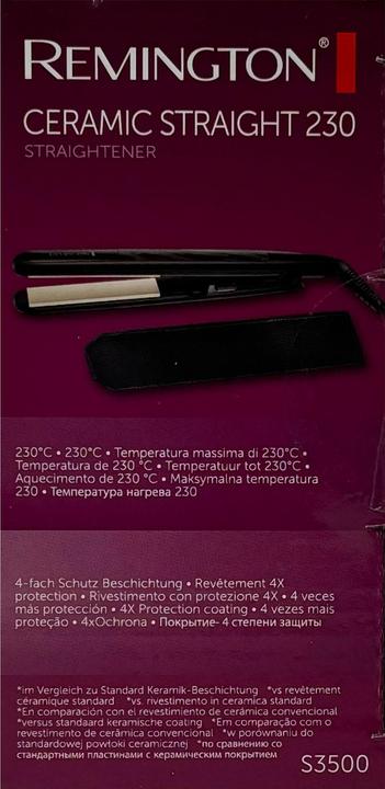 Immagine prodotto Remington Ceramica dritta 230 (Piastra per capelli)