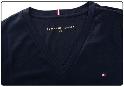 Immagine prodotto Tommy Hilfiger T-Shirt Heritage Con Scollo A V (XXS)