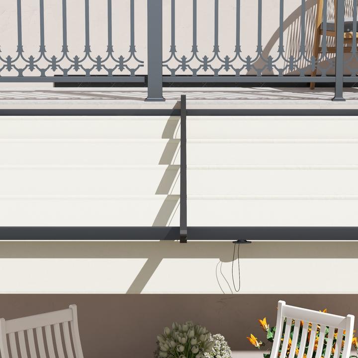 Image du produit Outsunny Pergola avec un toit en toile rétractable (297 cm, 297 cm)