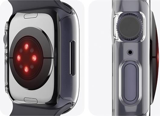 Actual product image Araree case Nukin Apple Watch 41mm przeźroczysty/clear AR20-01431A