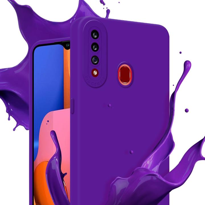 Actual product image Cadorabo Case for Samsung Galaxy A20s in TPU Fluid LM162 Style (Samsung Galaxy A20s)