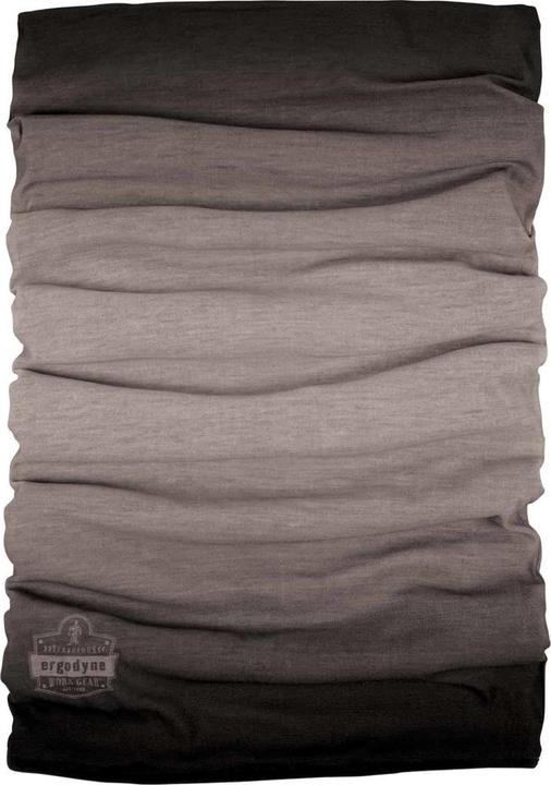 Actual product image Ergodyne Multifunctional scarf N-Ferno 6491, gradient grey (One size)