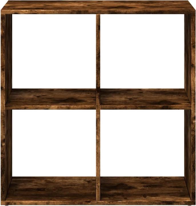 Immagine prodotto VidaXL Divisorio per ambienti Libreria Scaffale in piedi Scaffale per ufficio Scaffale a cubo Rovere fumé (69,5 x 29 x 103,5 cm)