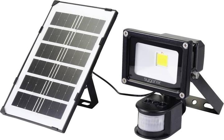 Produktbild Sygonix SY-5461108 Solar-Spot mit Bewegungsmelder (700 lm, IP44)