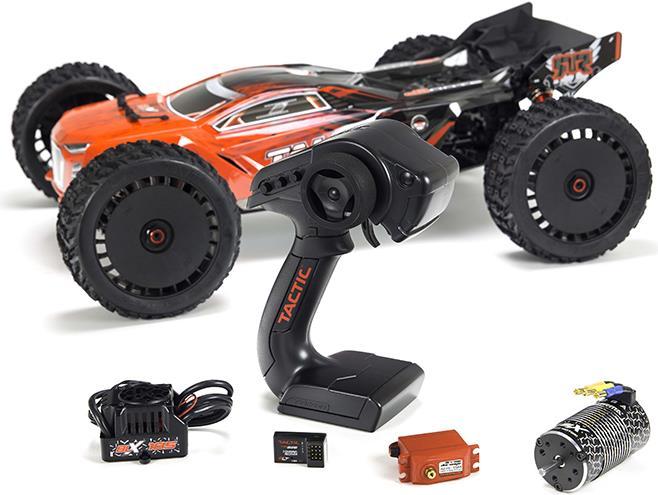 Image du produit Arrma Talion 6S BLX 4WD - Truggy ARTR - Rouge/ Noir (Presque prêt à être conduite)