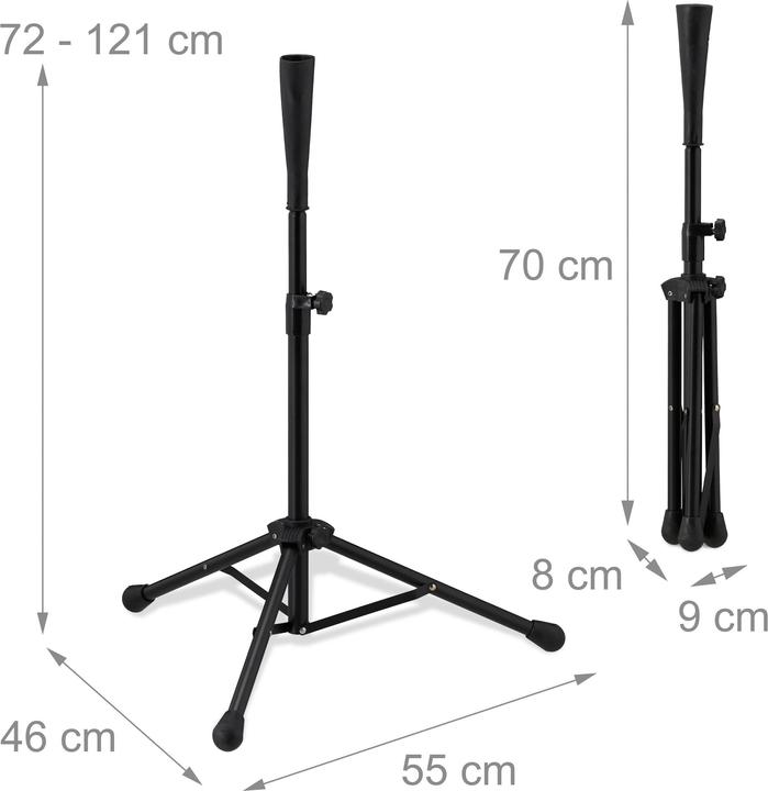 Actual product image Relaxdays Batting Tee (18.11")
