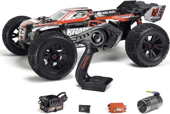 Arrma Kraton 6S BLX 4WD - Monster Truck ARTR - Grün / Schwarz (ARR Almost-Ready-to-Race)