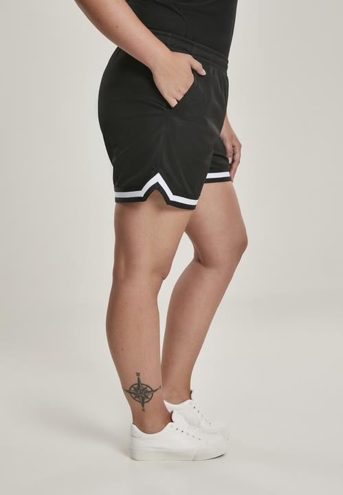 Image du produit Urban Classics Ladies Stripes Mesh Hot Pants (XXL)