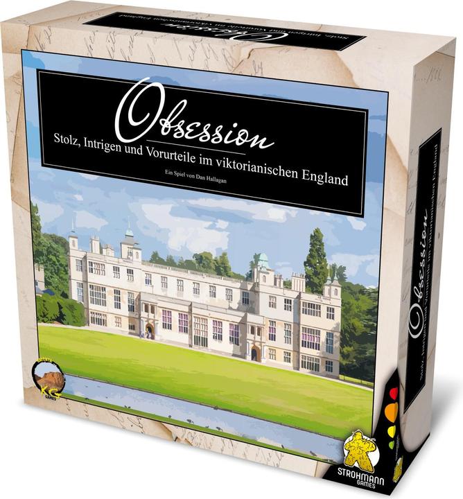 Produktbild Strohmann Games Obsession, Brettspiel, für 1-4 Spieler, ab 14 Jahren (DE-Ausgabe) (Deutsch)